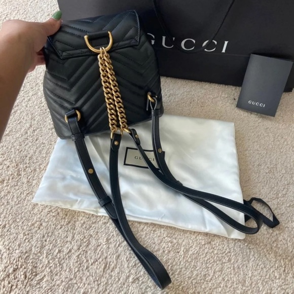 Gucci mini marmont backpack main image 7